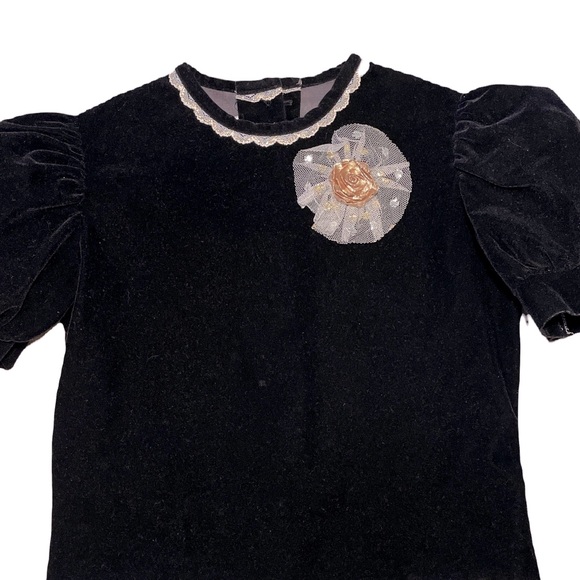 Vintage Girls Holiday Dress - Picture 2 of 4